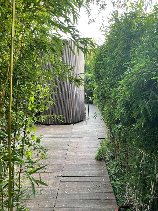 Tiny-House Van Zeecontainers Bij Het Bos Oranjewoud Ngoại thất bức ảnh
