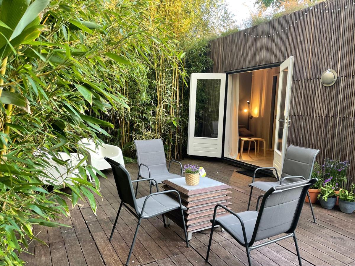 Tiny-House Van Zeecontainers Bij Het Bos Oranjewoud Ngoại thất bức ảnh